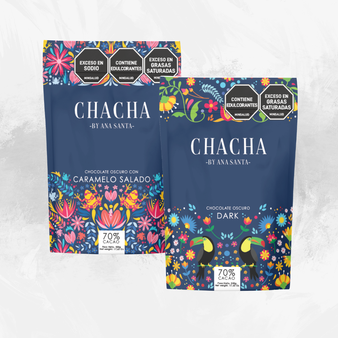 Combo Bolsa 250g Caramelo + Dark