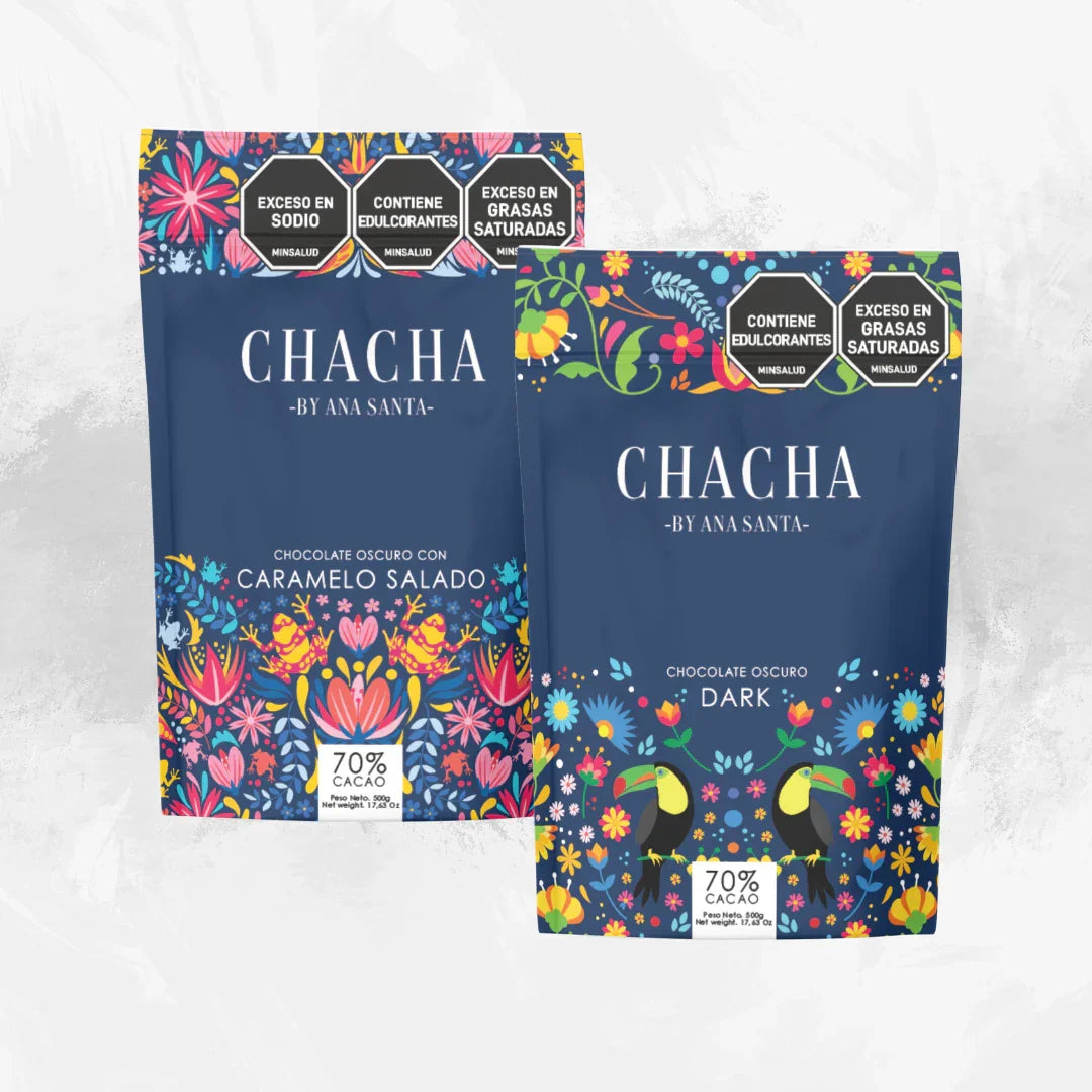 Combo Bolsa 250g Caramelo + Dark