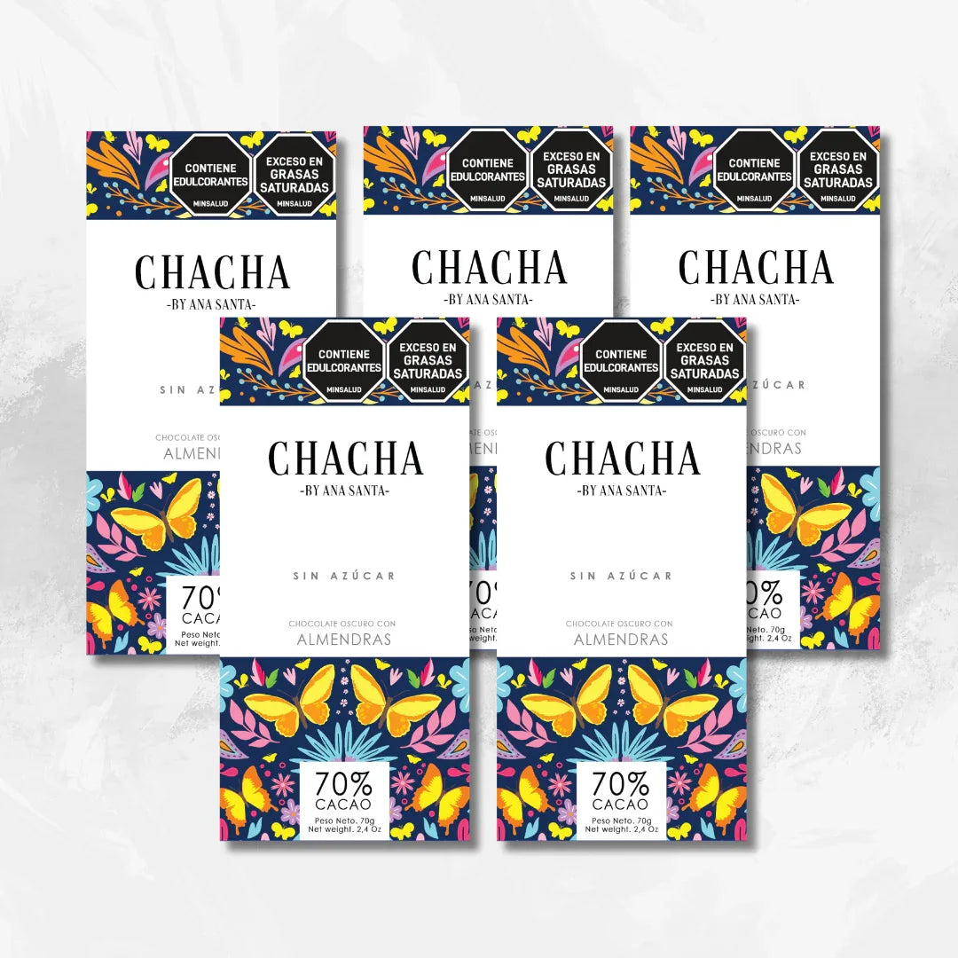 Chocolate con Almendras - 70% cacao