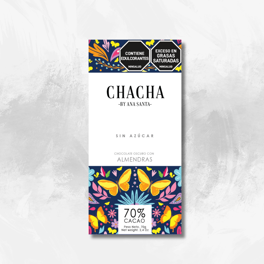 Chocolate con Almendras - 70% cacao