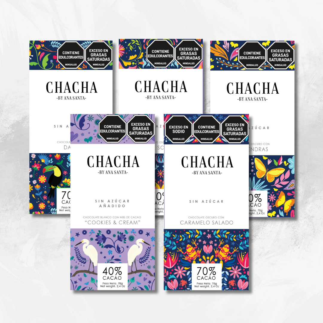 5 Chocolates variados